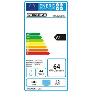 Star-Light Smart TV 40DM6600 Seria DM6600 101cm negru Full HD