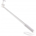 Selfie stick Xiaomi Mi White, control actionare shutter pe bluetooth