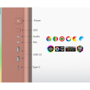 Montech King 95 Pro Rose Gold
