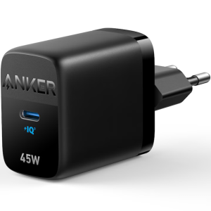 Anker 313 Ace, 1x USB-C, PD 45W, Black