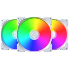 Ventilator Montech HP140 ARGB PWM White Three Fan Pack