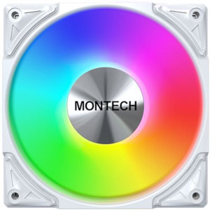 Montech Metal Pro ARGB 120mm PWM White Three Fan Pack