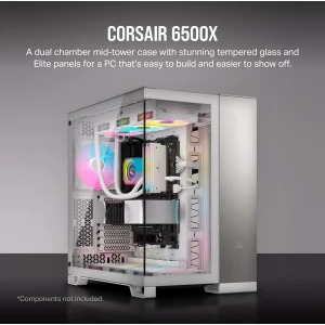 Corsair 6500X White/Satin Gray Aluminium