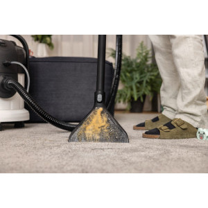 Karcher SE 4 Plus, Aparat de curatat cu extractie, 1000W, 4L, Alb/Negru