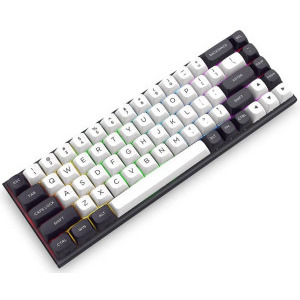 Redragon Irelia Black-White RGB Pink Magnetic Switch Mecanica