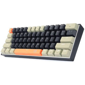 Redragon Lakshmi Black-Orange Blue Switch Mecanica