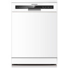 Masina de spalat vase Heinner HDW-FSM60714AWD+++, 14 seturi, 7 programe, Clasa D, Dual Zone, Flexible Space, AquaStop, Deschidere automata usa, 60 cm, Alb