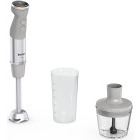 Tefal Mixer vertical QuickChef+ HB672B30, 1000W, 0.8 L / 0.5L, Gri/Argintiu