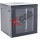 Xcab Xcab-18U60S.9004 6U, Wall mount, 600 x 600, Glass door, Negru