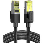 Cablu retea Ugreen CAT7 Patch Cable UTP 3 m Braided Black