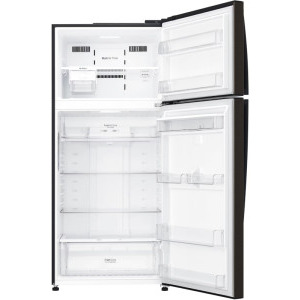 LG GTF744BLPED, 509 L, Clasa E, Total No Frost, LinearCooling, DoorCooling+, Inverter Linear, 180 cm, Negru