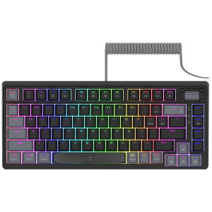 AQIRYS Adara Mini Black RGB HaiMu Pink Switch Mecanica