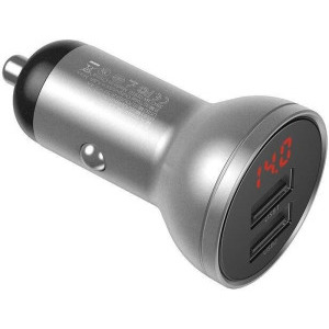 Baseus CCBX-0S, 2x USB, 24W, Silver