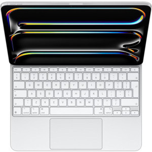 Apple Magic Keyboard White pentru iPad Pro 13-inch (M4) Romanian