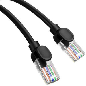 Cablu retea Baseus CAT5 Patch Cable UTP 1 m Black