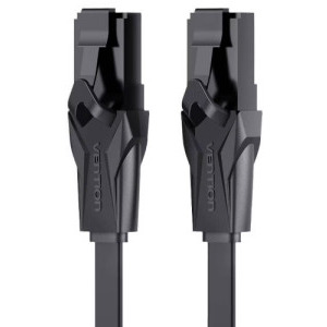 Vention CAT6 Patch Cable UTP 0.75 m Flat Black