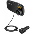 Incarcator auto Tellur 3.4A, 2x USB, microSD slot, Bluetooth, Handsfree, suport magnetic, Black