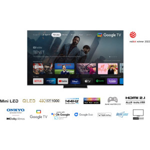 TCL Smart TV Mini LED 65C835 Seria C835 164cm 4K UHD HDR
