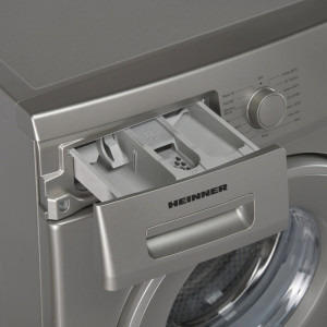 Heinner HWM-VF2712SD++, 7 kg, 1200 RPM, Clasa D, Eco Logic, Argintiu