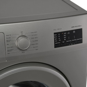 Heinner HWM-VF2610SD++, 6 kg, 1000 RPM, Clasa D, Eco Logic, Argintiu