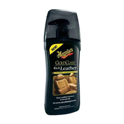 Curatare si intretinere piele Meguiar's Consumer Crema hidratare piele Gold Class Rich Leather Cleaner/Conditioner 414 ml