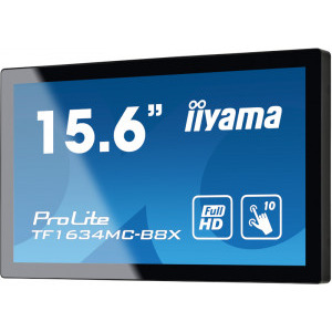 IIyama ProLite TF1634MC-B8X Touchscreen 15.6 inch 25 ms Negru 60 Hz
