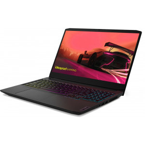 Lenovo Gaming 15.6'' IdeaPad 3 15ACH6, FHD IPS 165Hz, Procesor AMD Ryzen™ 7 5800H (16M Cache, up to 4.4 GHz), 16GB DDR4, 512GB SSD, GeForce RTX 3050 Ti 4GB, No OS, Shadow Black, 4-Zone RGB