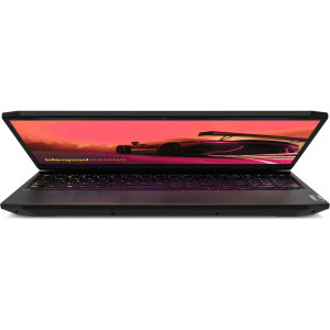 Lenovo Gaming 15.6'' IdeaPad 3 15ACH6, FHD IPS 165Hz, Procesor AMD Ryzen™ 5 5600H (16M Cache, up to 4.2 GHz), 16GB DDR4, 512GB SSD, GeForce RTX 3050 Ti 4GB, No OS, Shadow Black, 4-Zone RGB
