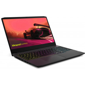 Lenovo Gaming 15.6'' IdeaPad 3 15ACH6, FHD IPS 165Hz, Procesor AMD Ryzen™ 5 5600H (16M Cache, up to 4.2 GHz), 16GB DDR4, 512GB SSD, GeForce RTX 3050 Ti 4GB, No OS, Shadow Black, 4-Zone RGB