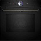 Cuptor incorporabil Bosch HMG7361B1, Electric, 67 L, Multifunctional, 20 functii, Microunde, Air Fry, EcoClean Direct, Grill, Negru