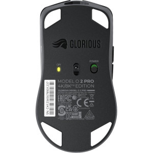 Glorious Model O2 PRO Wireless, 4K/8K Polling Rate, Black