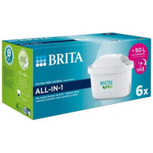 BRITA Filtre Maxtra Pro All-in-One pentru cana de filtrare apa, 6 buc