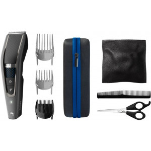 Philips HC7650/15 cu Tehnologie DualCut, 0.5-28 mm, Lavabil, 28 setari lungime, Baterie Litiu-Ion,