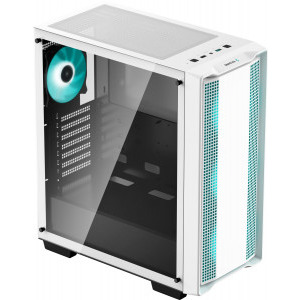 Deepcool CC560 white with blue fans