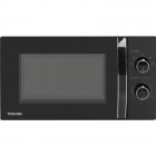 Cuptor cu microunde Toshiba MW-MM20PBK, 20L, 800W, Negru