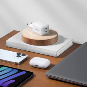 Anker Nano Pro, 40W, 2x USB-C, White