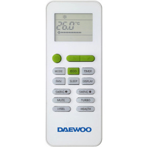 Daewoo DAC-12CHSDW-NK, 12000 BTU, A++/A+, Wi-Fi, Inverter, Filtru cu ioni de argint