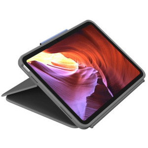 Logitech Husa protectie Rugged Folio Oxford Grey US pentru iPad (10th gen.)