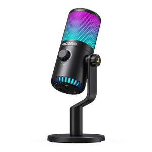 Microfon Maono DM30 RGB Black
