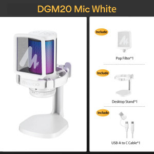 Maono DGM20 RGB White