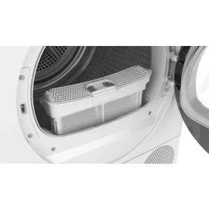 Bosch WQJ24200BY, Pompa de caldura, 9 kg, Clasa D, AutoDry, Smart Dry, Home Connect, Alb