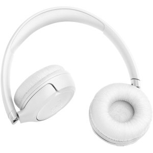 JBL Tune 530BT, On-Ear, Wireless, Bluetooth 6.0, JBL Pure Bass Sound, autonomie 76h, White