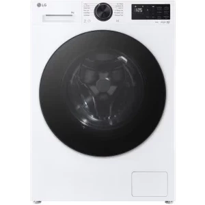 Masina de spalat rufe LG F2X50S8TLB, Slim, 8 kg, 1200 RPM, Clasa A, Inverter Direct Drive, AI DD, AI Wash, ThinQ, Alb