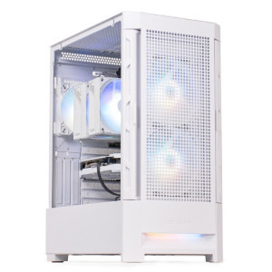 PC Gaming BALAUR Legendar Plus Alb, Intel i5-14400F 2.5GHz, 32GB DDR5, 1TB SSD, RTX 5060 8GB GDDR7, Iluminare RGB
