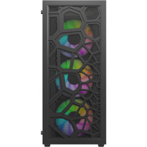Gaming ZMEU Legendar Plus, AMD Ryzen 5 5600 3.5GHz, 16GB DDR4, 1TB SSD, RTX 3050 6GB GDDR6, Iluminare RGB