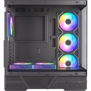 Gaming GREUCEANU Epic UltraPrime, Intel Core Ultra 7 265F 2.4GHz, 32GB DDR5, 1TB SSD, RTX 5070 12GB GDDR7, Iluminare RGB