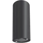 Hota Tornado insula Wall Tube 860, Putere de absorbtie 860 m3/h, 3 trepte, Clasa B, 32 cm, Negru