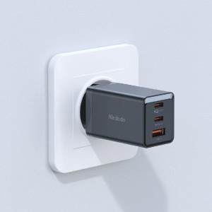 Mcdodo 1x USB, 2x USB-C, Fast Charger 67W, GaN5, Black