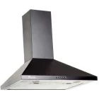 Hota Tornado decorativa Kent 750, Putere de absorbtie 750 m3/h, 3 trepte, Clasa C, 60 cm, Negru