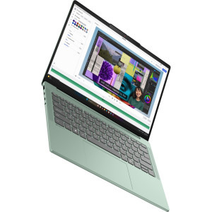 Lenovo 14'' IdeaPad Slim 5 14IPH11, 2.8K OLED 120Hz, Procesor Intel® Core™ Ultra 7 356H (18M Cache, up to 4.70 GHz), 32GB DDR5, 1TB SSD, Intel Graphics, No OS, Breeze Moss